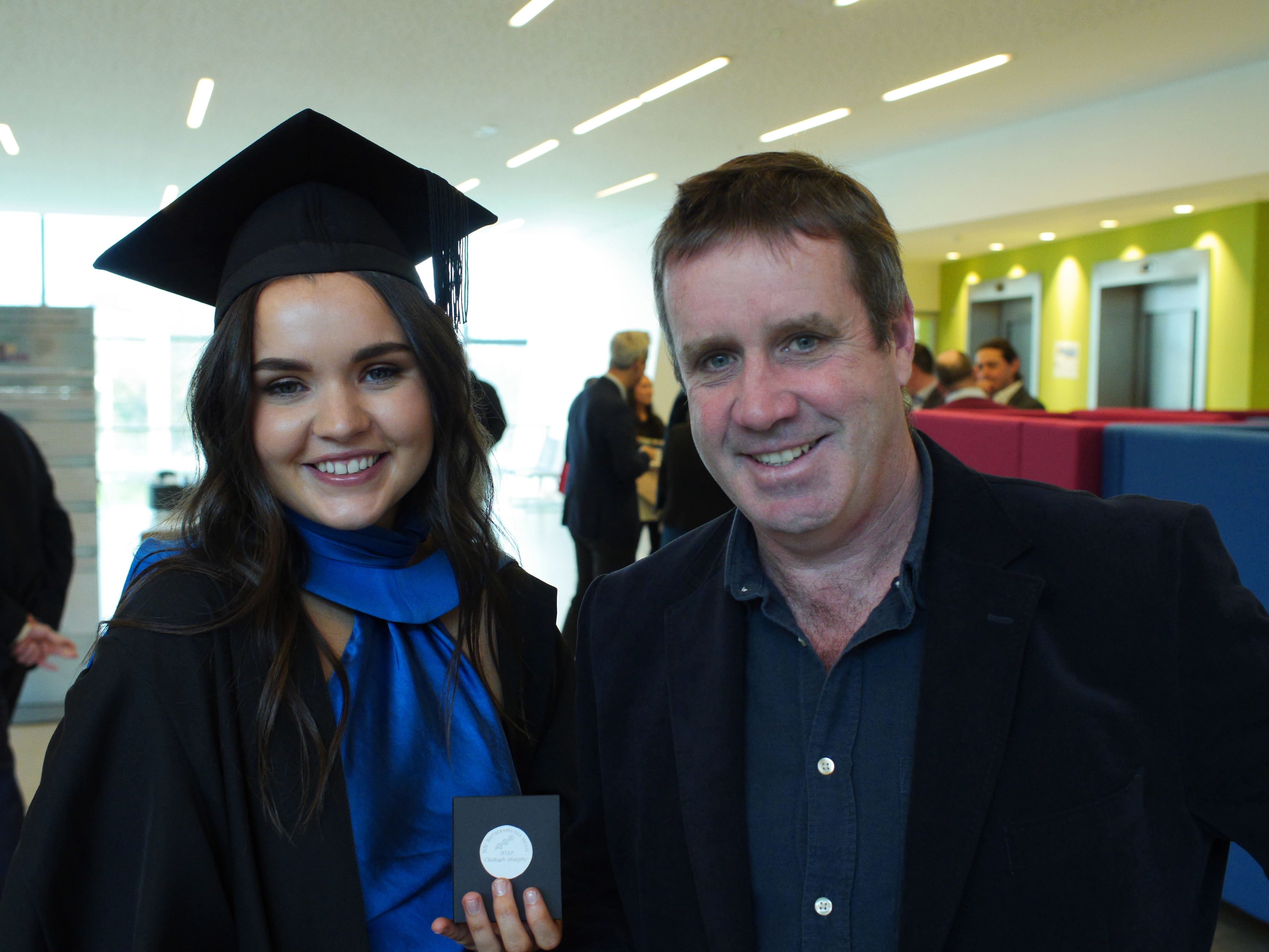 Clodagh Murphy and Prof. David O'Connell